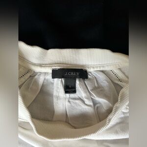 J.crew creamy top 97% cotton